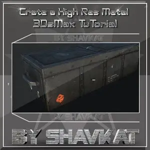 3ds Max Tutorial - Crate a High Res Metal