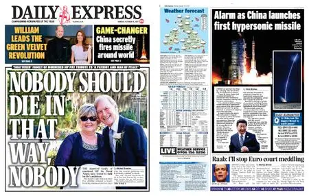 Daily Express – October 18, 2021