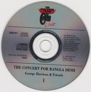 George Harrison & Friends - The Concert For Bangla Desh (1993) {The Easy Rider Years Live Series}