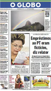 Jornal O Globo - 31 de agosto de 2012 - Sexta