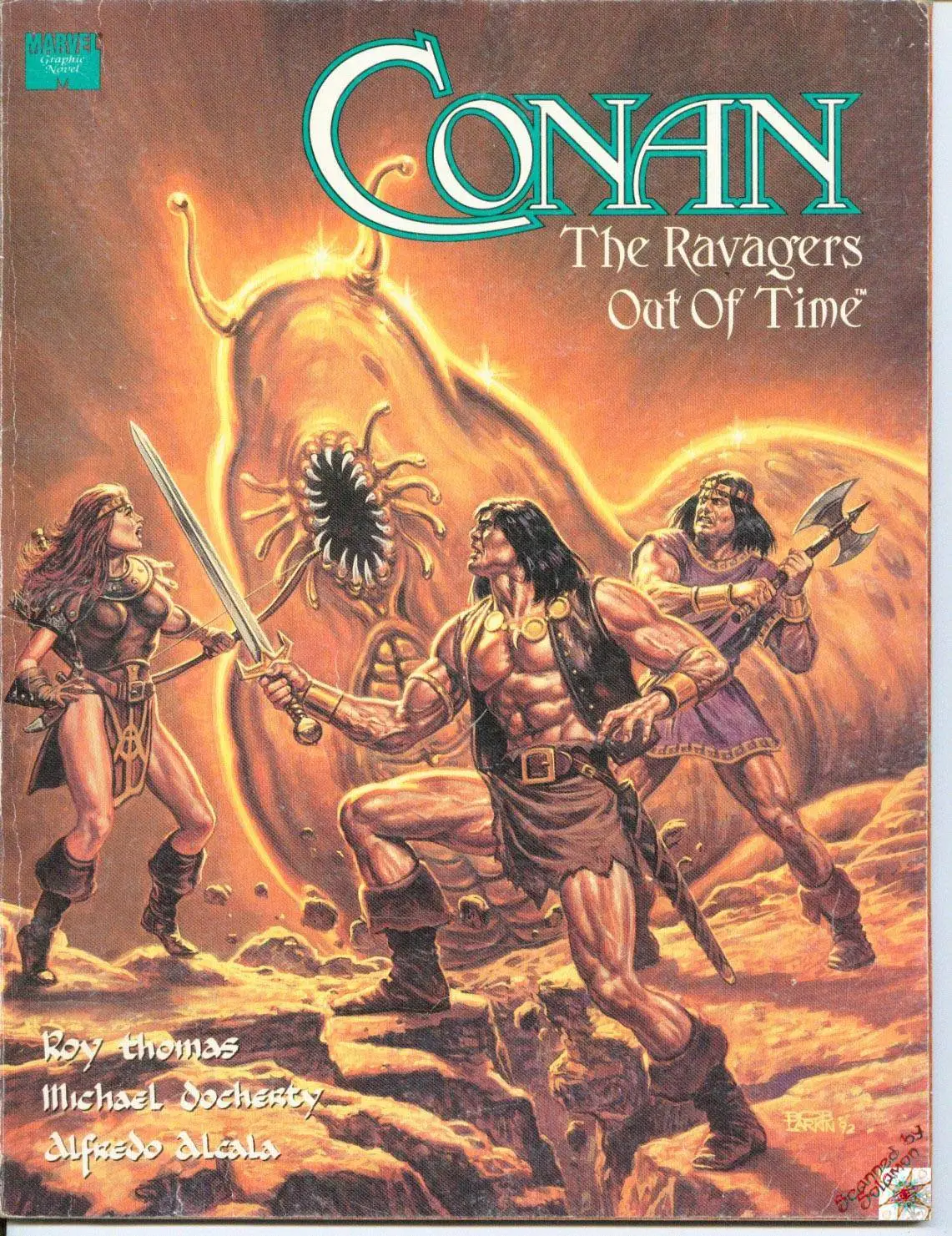 Marvel Graphic Novel 73 - Conan - The Ravagers Out of Time 1992