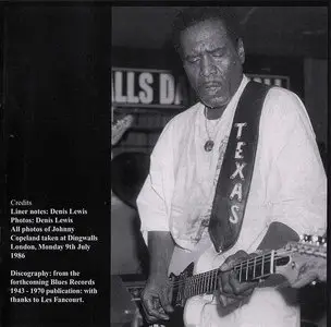 Johnny Copeland - Ghetto Child: The Houston Sessions (2003)