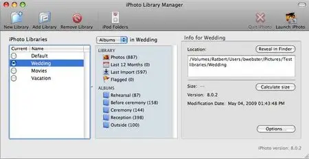 iPhoto Library Manager 3.7.2