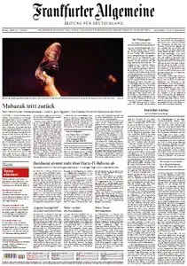 Frankfurter Allgemeine Zeitung mit RMZ vom 12. Februar 2011