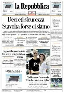 la Repubblica - 17 Febbraio 2020