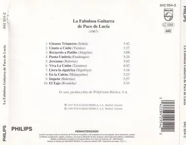 Paco de Lucia - La Fabulosa Guitarra de Paco de Lucia (1967) {Philips}