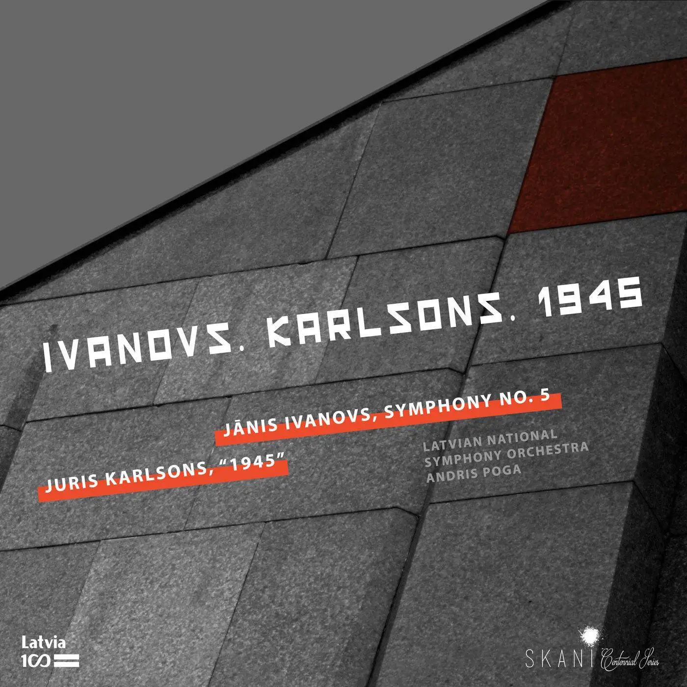 Latvian National Symphony Orchestra & Andris Poga - Ivanovs & Karlsons: 1945 (2018)