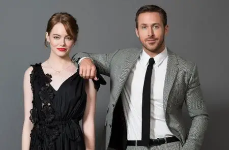 Emma Stone and Ryan Gosling by Tim Palen for The Wrap February 15, 2017