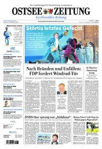Ostsee Zeitung Greifswalder Zeitung - 10. September 2018