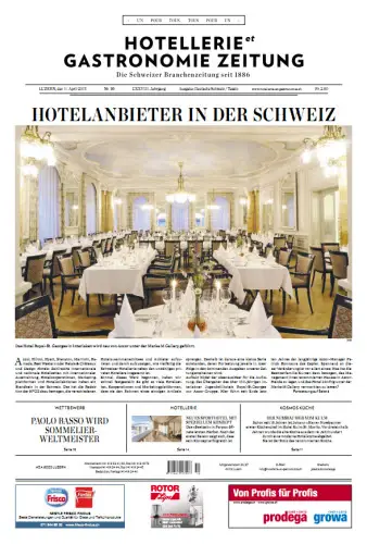 Hotellerie et Gastronomie Zeitung No. 10 vom 11. April 2013