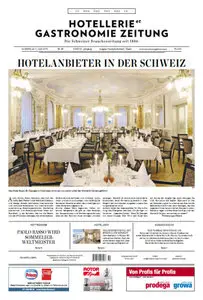 Hotellerie et Gastronomie Zeitung No. 10 vom 11. April 2013