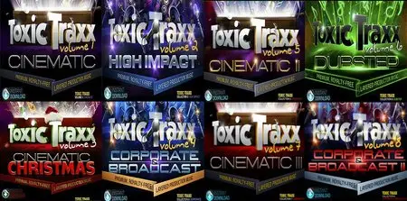 Toxic Traxx Collection 1-2-3-4-5-6-7-8