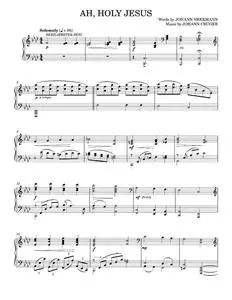 Ah, holy jesus - Johann Crüger (Piano Solo)