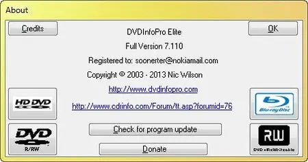 DVDInfoPro Elite 7.110