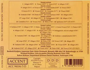 Bathold Kuijken, Wieland Kuijken, Robert Kohnen - Telemann: Sonate Metodiche 1728/1732 (1996)