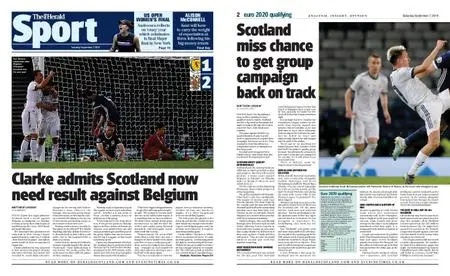 The Herald Sport (Scotland) – September 07, 2019