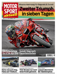 Motorsport aktuell - 22 September 2021