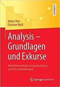 Analysis – Grundlagen und Exkurse: Mehrdimensionale Integralrechnung und ihre Anwendungen (Repost)