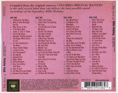 Billie Holiday - The Best of: The Master Takes And Singles [Box Set] (2008)