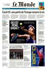 Le Monde du Dimanche 21 et Lundi 22 Novembre 2021