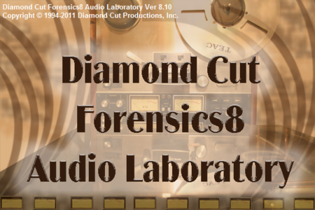 Diamond Cut Forensics8 Audio Laboratory 8.10
