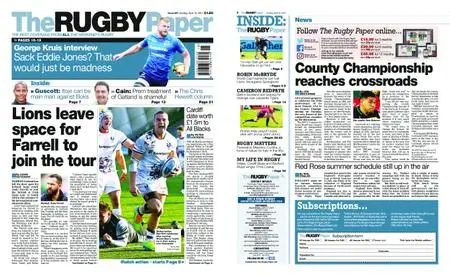 The Rugby Paper – April 18, 2021