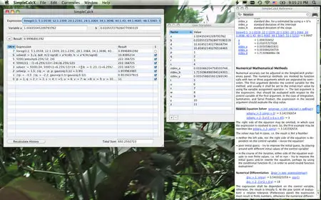 SimpleCalcX v2.0.2 Mac OS X