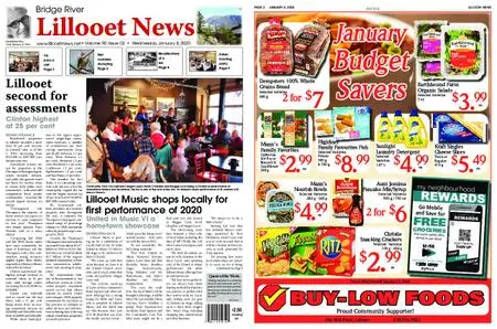 Bridge River Lillooet News – January 08, 2020