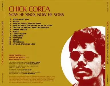 Chick Corea - Now He Sings, Now He Sobs (1968) {Blue Note 38265}
