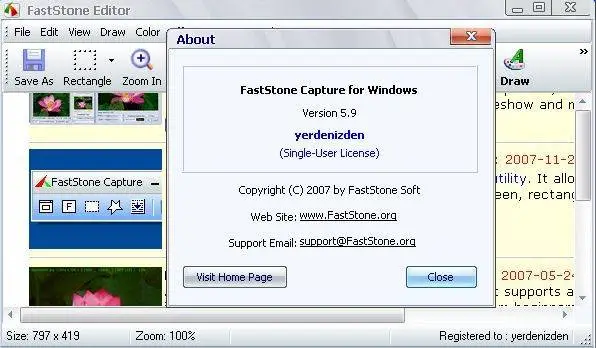 Portable FastStone Screen Capture 5.9