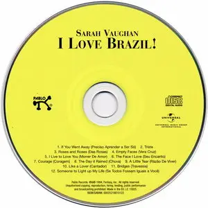 Sarah Vaughan — I Love Brazil! (1977) [Remastered 1994]