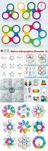 Vectors - Option Infographics Elements 79