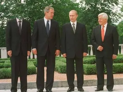 Photo-montage with Presidents