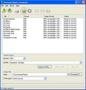 Protected Music Converter 1.7