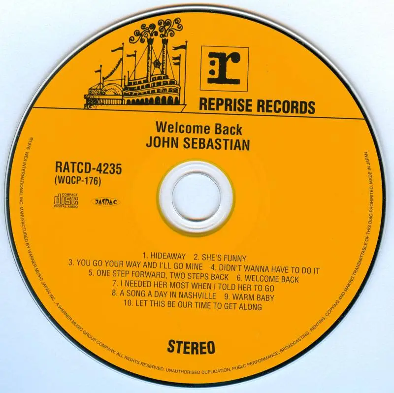 John Sebastian - Welcome Back (1976)