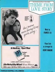 Theme from Love Story -  Piano Solo (sheet music)