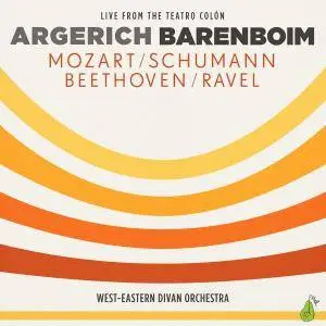 Martha Argerich - Argerich & Barenboim: Mozart / Schumann / Beethoven / Ravel (2015) [Official Digital Download 24/96]