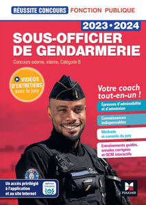 Réussite Concours : Sous-officier de gendarmerie - 2023-2024 - Philippe Alban, Valérie Beal, Véronique Saunier