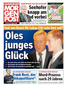 Hamburger Morgenpost vom 17 September 2010