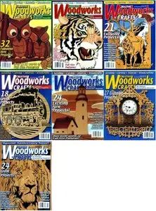 Creative Woodworks & Crafts No 82-88 2002 (Full Year Collection)
