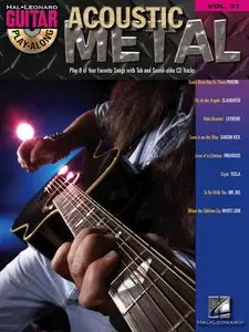 Guitar Play-Along Vol. 37 - Acoustic Metal