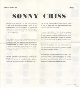 Sonny Criss - Jazz U.S.A. (1956) {Liberty Japan TOCJ-5329 rel 1990}