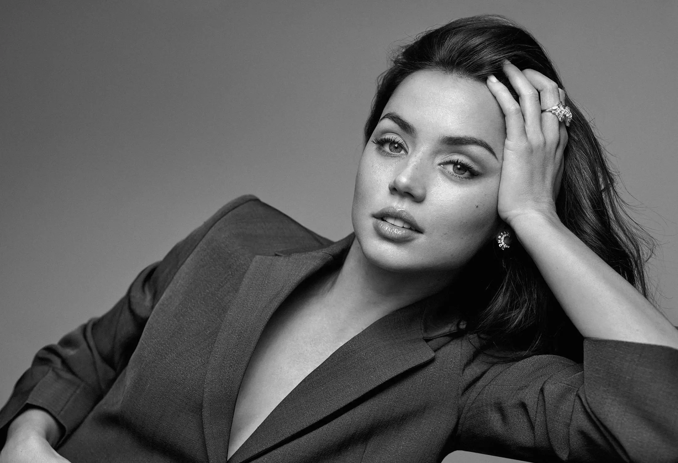 Ana de Armas by Thomas Whiteside for The Sunday Times Style 24 January
