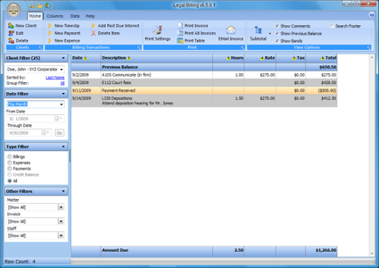 Chaos Software Legal Billing 7.5.2.0