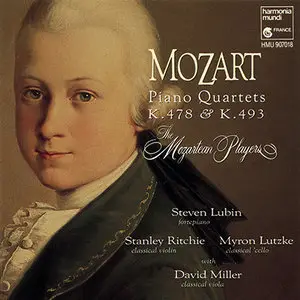 W. A. Mozart - The Mozartean Players - Piano Quartets K.478 & K.493 (1990)