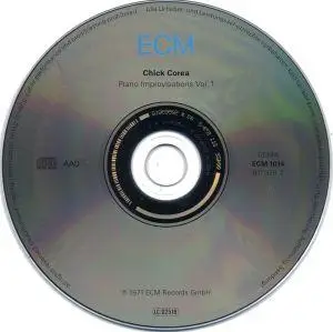 Chick Corea - Piano Improvisations Vol.1 (1971) {ECM 1014}