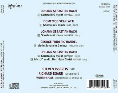 Steven Isserlis, Richard Egarr - Gamba Sonatas: Bach, Handel, Scarlatti (2015)