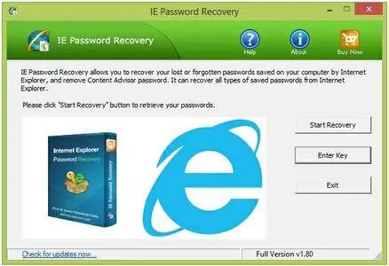 Top Password IE Password Recovery 1.80