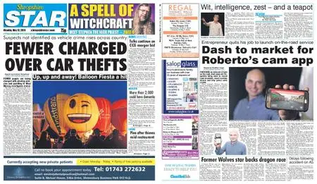 Shropshire Star Shrewsbury Edition – May 13, 2019