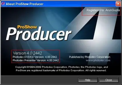 Photodex ProShow Producer 4.0.2442